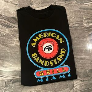 Vintage Miami 80s American bandstand grill by Dick Clark single stitch